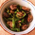 にーなんぐ's cooksnap of when they made 砂肝とピーマンのクミン炒め.