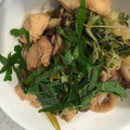 ayachum★'s cooksnap of when they made 鶏むね肉ときのこ カイワレのさっぱり煮❀.