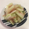 papikun's cooksnap of when they made エコ＆簡単　スイカの皮の浅漬け.