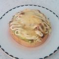 桜月❀咲良mommy's cooksnap of when they made ＊キャベツinカレーチーズトースト＊.