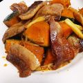クックPKGB7Y☆'s cooksnap of when they made アスパラとカボチャの豚肉炒め.