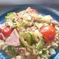 はらぺこしろうさぎ's cooksnap of when they made めんつゆで♪トマトとゴーヤのちゃんぷるー.