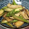 yummy?'s cooksnap of when they made 【お弁当】アスパラとエリンギの簡単炒め.