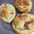 yanagamo's cooksnap of when they made ベーコンポテトパン.