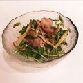 ❁Abake❁'s cooksnap of when they made 極旨味サラダ☆深煎りごまドレの豆苗サラダ.