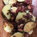 miyu1812's cooksnap of when they made 簡単！ズッキーニとベーコンの塩・胡椒炒め.