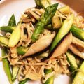 ぶっちー☆☆'s cooksnap of when they made アスパラときのこのガーリック炒め.