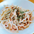 QOO＆SKY's cooksnap of when they made 豆もやしの鮭マヨ和え.