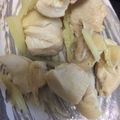 ょぼょぼ's cooksnap of when they made 減塩☆鶏胸肉、生姜、大葉の酒蒸し.
