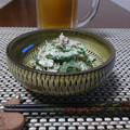 ダイナマイト漆黒's cooksnap of when they made ゴーヤしらすマヨ和え.