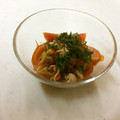 じょじょネコ's cooksnap of when they made 茄子とトマトと蒸し鶏のレモン醤油マリネ.