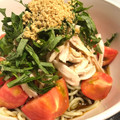 oooooo312's cooksnap of when they made ささみとトマトのさっぱり蕎麦.