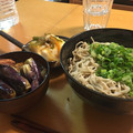 cookharuki's cooksnap of when they made ★揚げなすと豚肉の簡単ぶっかけそうめん★.