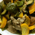 FUKUFUKU♪'s cooksnap of when they made ズッキーニと豚肉のめんつゆ炒め.