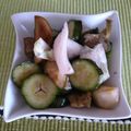 さぁ★たぁ★'s cooksnap of when they made 夏野菜の浅漬け（白だし×らっきょう酢）.