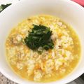 ねこねこ料理長's cooksnap of when they made 風邪を治そう！鶏とシイタケとニラの中華粥.