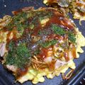 buhhy's cooksnap of when they made 関西風お好み焼き　-モダン焼き-.
