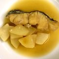 nishimo's cooksnap of when they made レンジで時短！【ホキと大根の簡単煮物】.