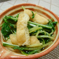 もりはん's cooksnap of when they made 簡単☆水菜と油揚げの煮びたし.