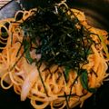 クックJCKHZU☆'s cooksnap of when they made やみつき＊和風たらこパスタ.