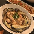 くまチー's cooksnap of when they made 鶏ときのこのみぞれ煮♪揚げなす添え.