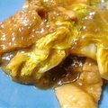 あさんこ＊'s cooksnap of when they made 白菜と豚肉のコッテリ炒め.
