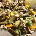 FUKUFUKU♪'s cooksnap of when they made 茄子とズッキーニのピリ辛肉味噌炒め.