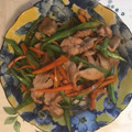 がほんず's cooksnap of when they made 豚肉とささげのマヨネーズ炒め.