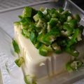 NAGANO久留米's cooksnap of when they made オクラDEつるりん♪冷ややっこ.