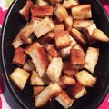 shibatama's cooksnap of when they made レンジで簡単☆パン耳サクサクラスク.
