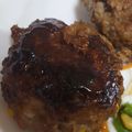 25dn's cooksnap of when they made 子ども喜ぶ＊和風照り焼きハンバーグ.