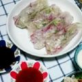 クーガー☆'s cooksnap of when they made 豚肉で作る！野菜たっぷり生春巻き.