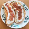 ayakaL7's cooksnap of when they made トースト＊梅と蜂蜜とヨーグルト.