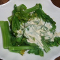 のんこっこママ's cooksnap of when they made 菜の花の和え物.