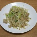 Avanti20's cooksnap of when they made しゃっきり満腹★もやしと挽肉の甘みそ炒め.