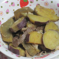 ここみ☆ゆりあママ's cooksnap of when they made サツマイモと豚肉の甘辛煮.
