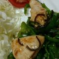 miyarobo's cooksnap of when they made 昆布屋の鶏ムネ肉とピーマンの塩昆布炒め.