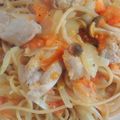 ｧｫｨ's cooksnap of when they made トマトとしめじのパスタ.