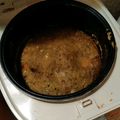 クックBNQ5PD☆'s cooksnap of when they made HM 炊飯器ケーキ(ヨーグルト+ゆず茶).