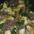 rikoko17's cooksnap of when they made 簡単！経済的！ニラと厚揚げの炒め物.