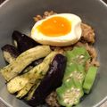 liarra's cooksnap of when they made 納豆とさっぱり茄子の丼.