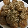 ポメちょん's cooksnap of when they made ☆簡単！照り焼き肉だんご☆.