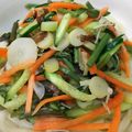 ペコロン☆'s cooksnap of when they made 暑い日にサッパリ♪冷やし山菜うどん.