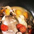 クックZFZCA0☆'s cooksnap of when they made 簡単10分イタリアン☆鯛のアクアパッツァ.