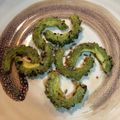ラクラクダ's cooksnap of when they made 簡単！ゴーヤの輪切りDEカレー味唐揚げ♪.