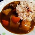 SHⅰ's cooksnap of when they made お水不要！圧力鍋でちゃちゃっと作るカレー.