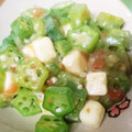 ✾MAI✾'s cooksnap of when they made おくらとクリームチーズのおかか和え.