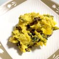 goldbird☆'s cooksnap of when they made お弁当用 かぼちゃとレーズンのサラダ.