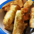 yukky☆mama's cooksnap of when they made パン耳かりんとう.