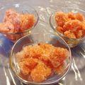 ☆りらっくみ☆'s cooksnap of when they made スイカのシャーベット.